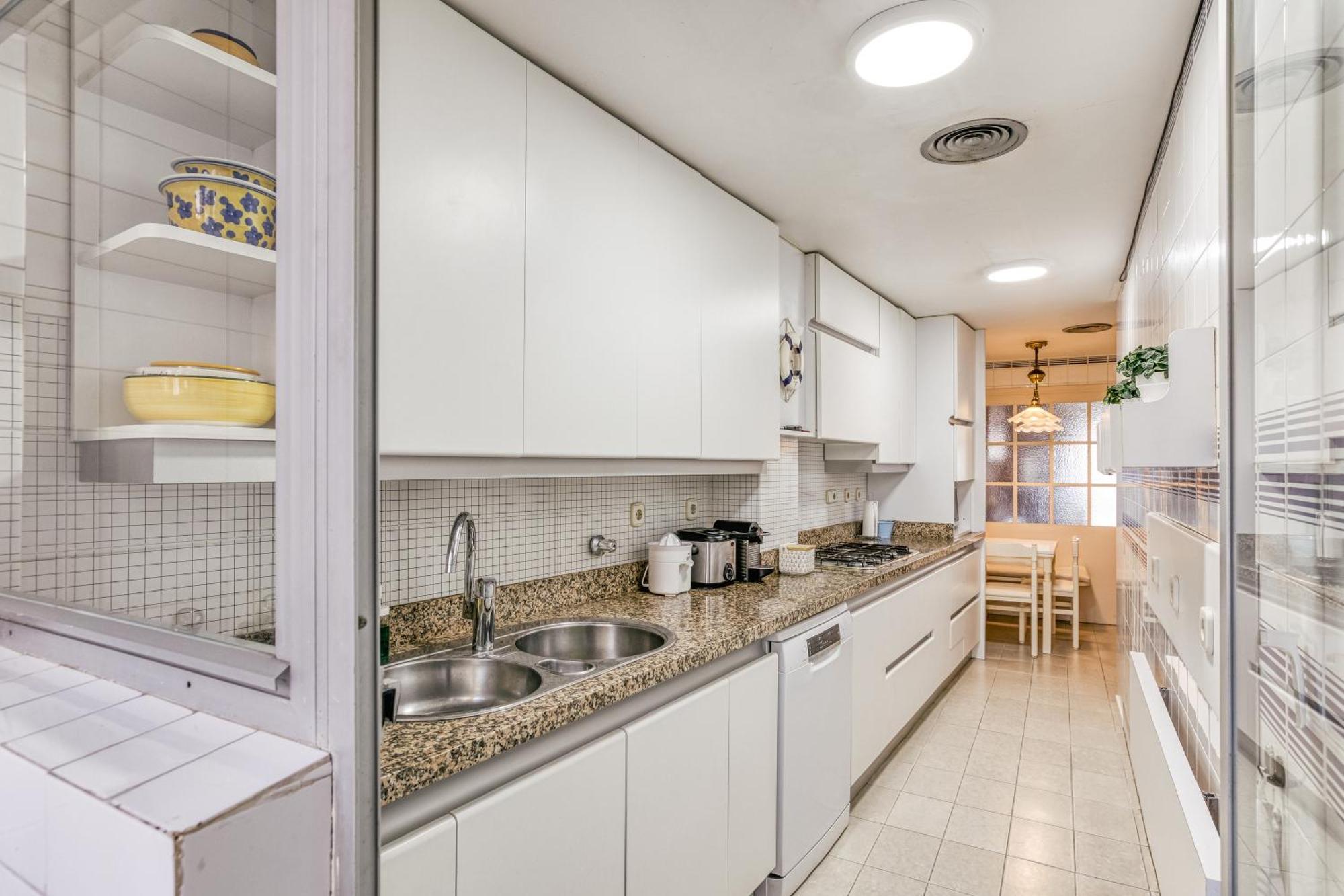 Carrer Del Mar Apartment Palamos Bagian luar foto