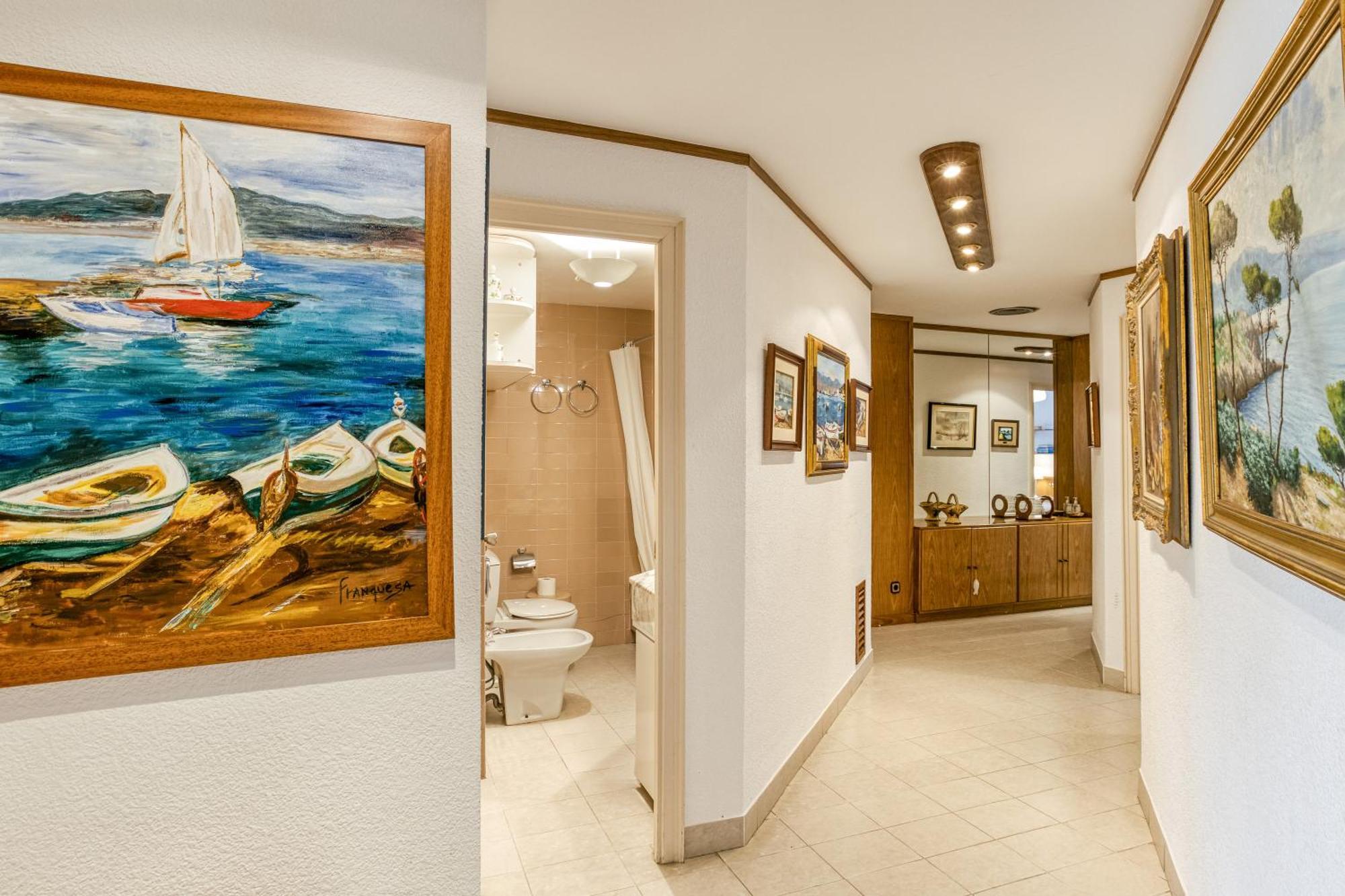 Carrer Del Mar Apartment Palamos Bagian luar foto